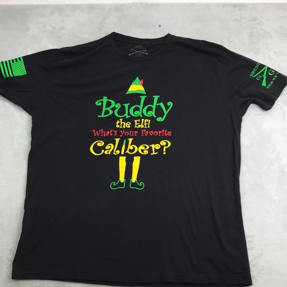 Grunt Style Men's Buddy The Elf Christmas Tee Size XXL - Picture 1 of 7